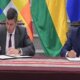 Firma de acuerdos entre Bolivia y Paraguay