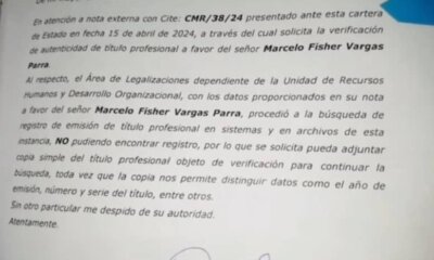 Documentos de médico falso