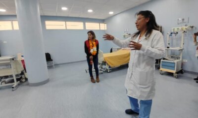 Inspección hospital de Tarija