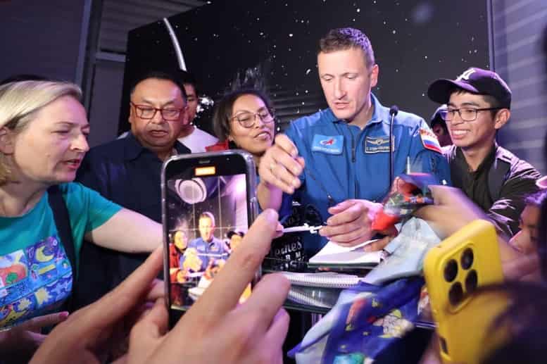 Astronautas rusos en Bolivia