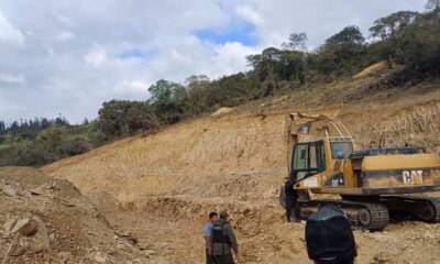 Minería ilegal en Samaipata