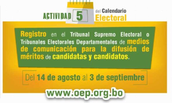 Convocatoria para medios de comunicación