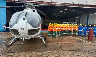 Helicóptero contra incendios